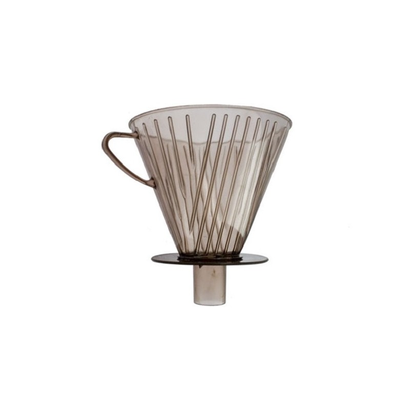 Koffie opzetfilter 4-6 kops met tuit kunststof