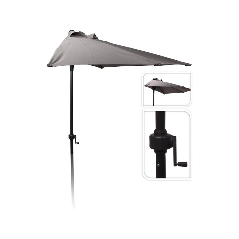 Parasol half rond Ø250cm