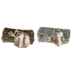 Dijk Natural Collections Paquet de doigts en noix de coco avec coquilles 20 cm