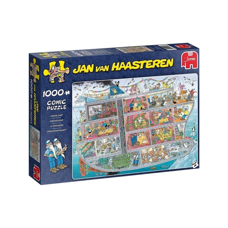 Bateau de croisière Jumbo Jan van Haasteren 1000pcs