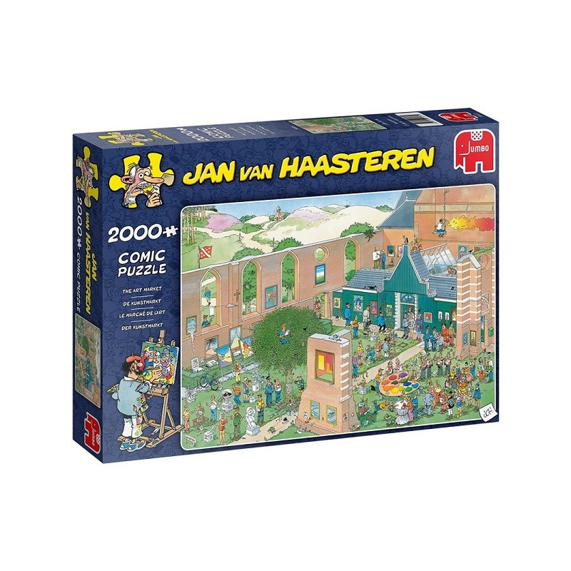 Jumbo Jan van Haasteren De Kunstmarkt 2000pcs