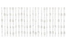 Vliegengordijn Charlotte 90x220cm wit 100% PVC