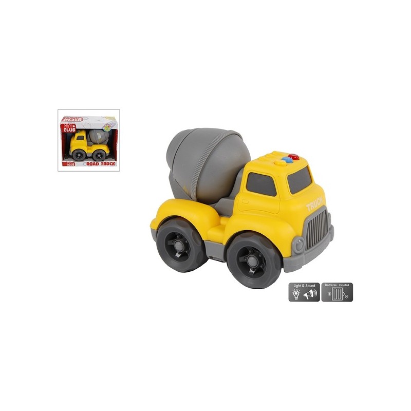Camion de ciment Mini Club avec lumière et son 16 cm