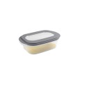 Sunware Sigma Home Boîte à fromage avec plateau 2 litres transparent/gris foncé 26,5x17,2x10,5cm