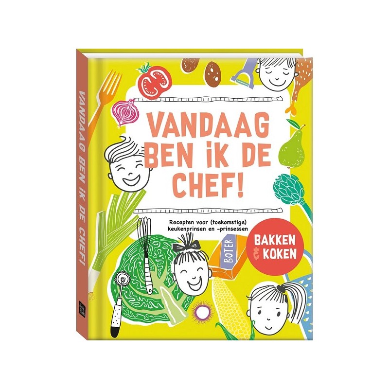 Livre de recettes pour enfants - Aujourd'hui, je suis le chef