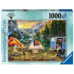 Ravensburger puzzle Camping calme 1000 pièces