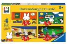 Ravensburger puzzel Nijntjes 65e verjaardag 4 in 1