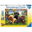 Ravensburger puzzle Chiens pique-nique 100 pièces