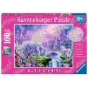 Ravensburger puzzel Koninkrijk van de eenhoorns glitter 100 stukjes