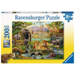Ravensburger puzzel Dieren van de Savanne 200 stukjes