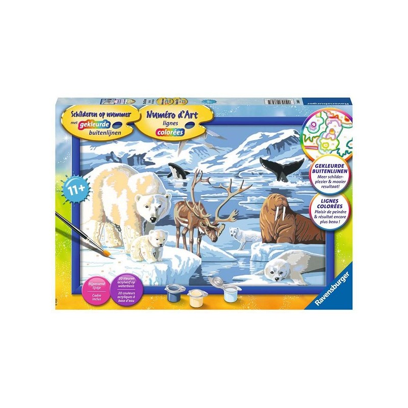 Ravensburger Peinture par numéros Sur la glace