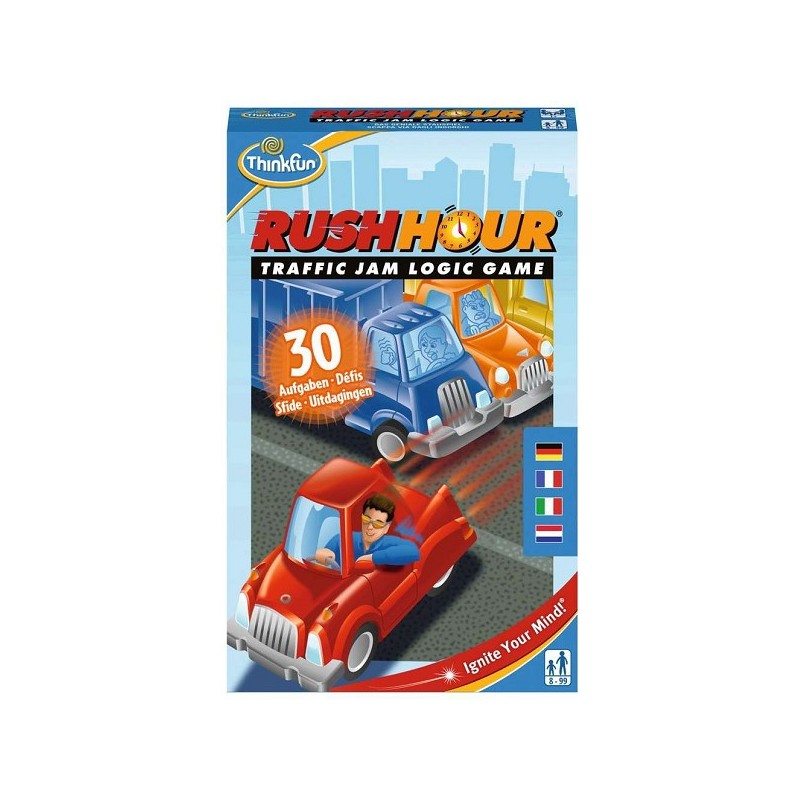 Thinkfun Rush hour pocketspel