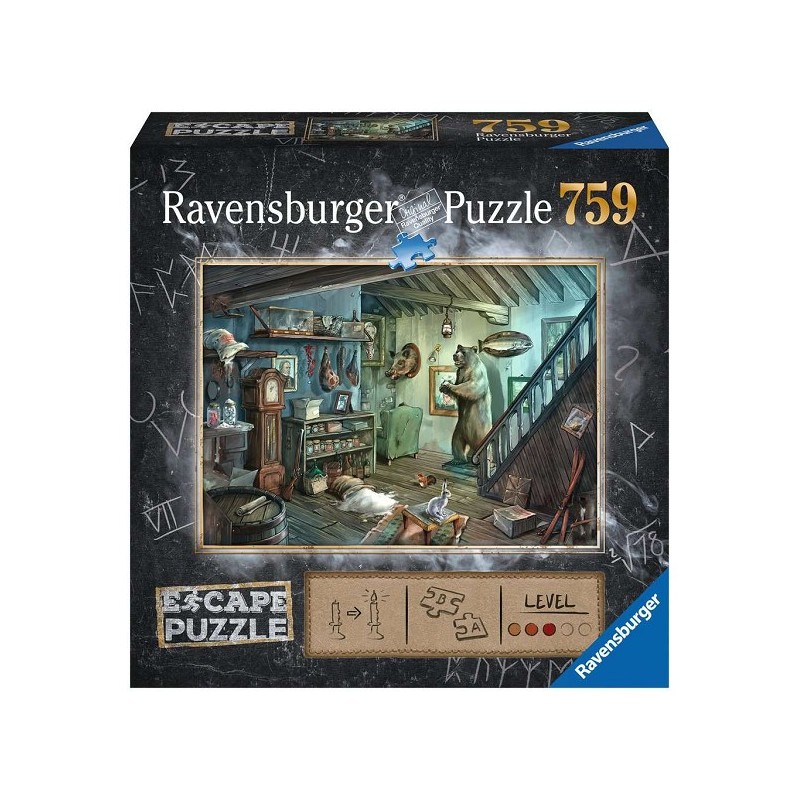 Ravensburger puzzel Escape 8 Forbidden basement 759 stukjes