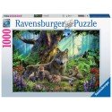 Ravensburger puzzel Familie Wolf in het Bos 1000 stukjes