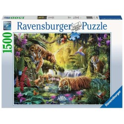 Ravensburger puzzel Idylle bij de Waterplaats 1500 stukjes