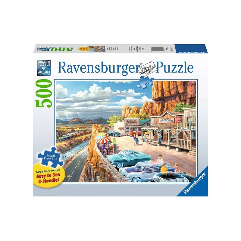 Ravensburger puzzel Mooi uitzicht 500 stukjes