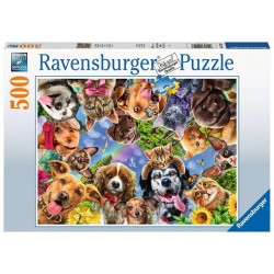 Ravensburger puzzle Animal selfie 500 pièces
