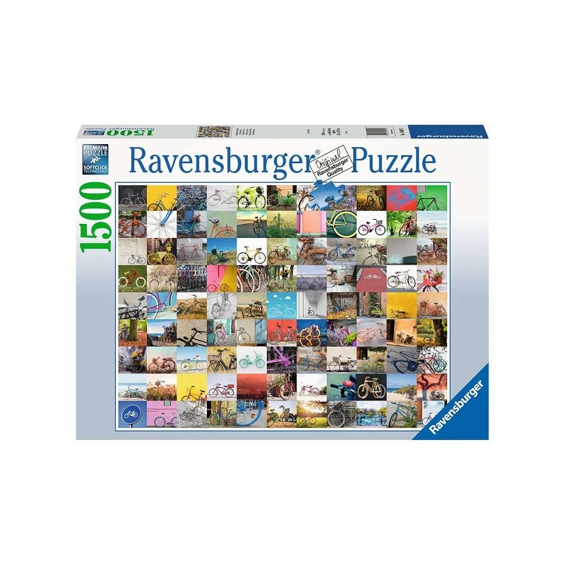 Puzzle Ravensburger 99 Vélos et plus 1500 pièces