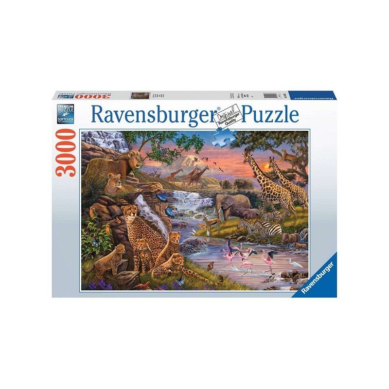 Ravensburger puzzel Dierenrijk 3000 stukjes