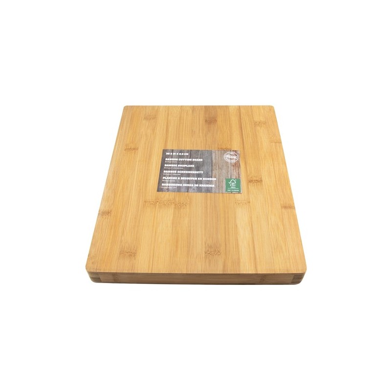 Bamboe snijplank 38x31x3,5cm