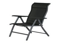 Fauteuil inclinable Sardaigne alu textilène