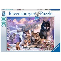 Ravensburger puzzle Loups dans la neige 2000 pièces