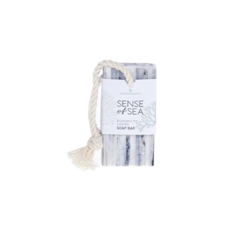 `Sense of Spa` zeep aan koord 120gr. Blossom & Tea