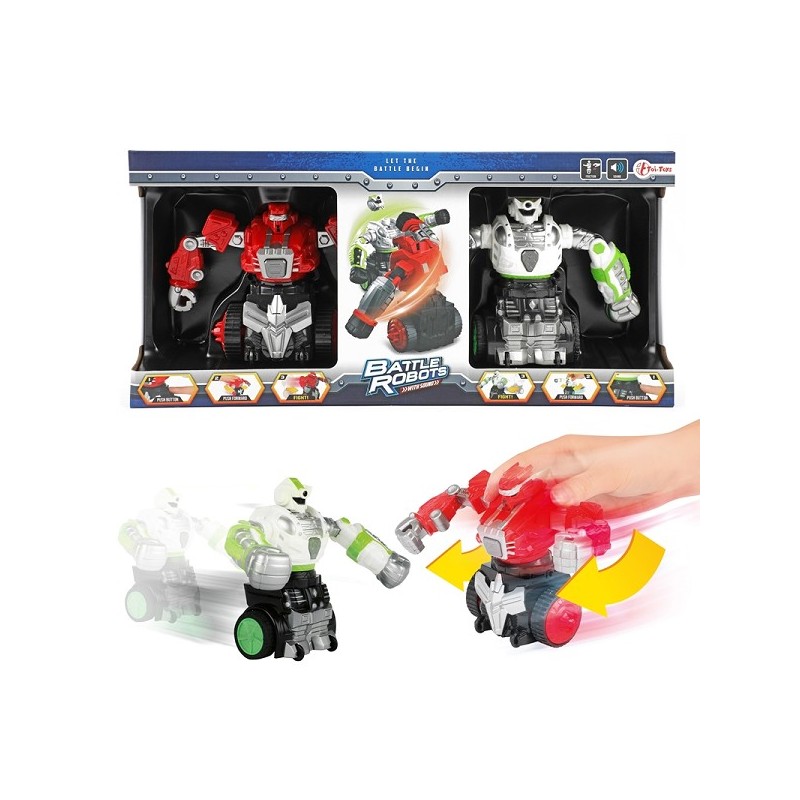 Toi Toys Robot Battle 2 robots avec friction sonore