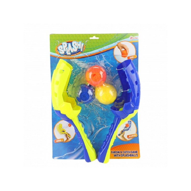 Toi Toys Splash jeu de capture d'eau avec 3 balles anti-éclaboussures
