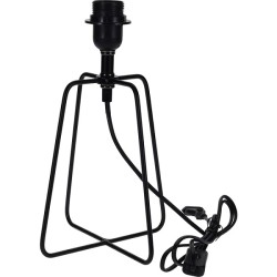 Lampe de table double carrée 31cm