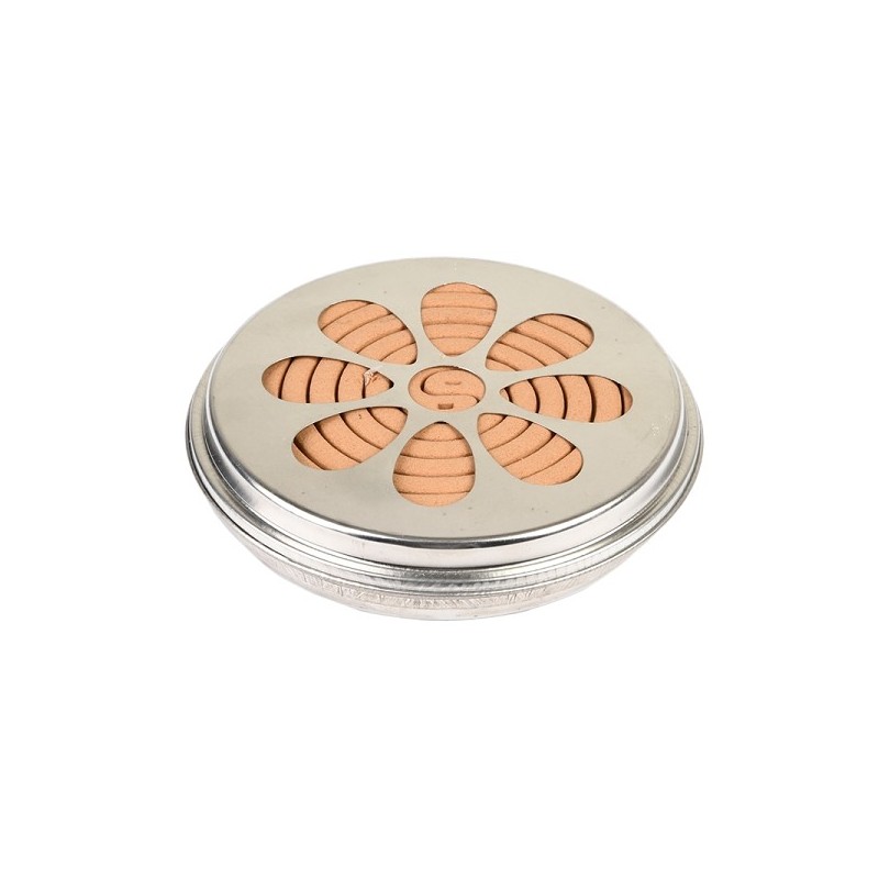 Esschert Design Spirales de citronnelle dans une boîte en zinc