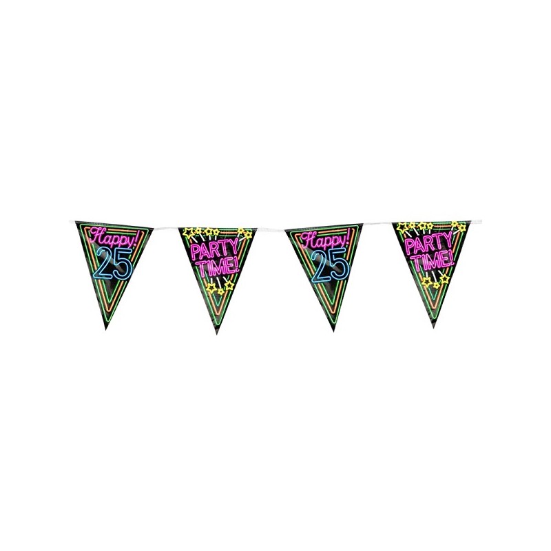 Paperdreams Neon party flag - 25