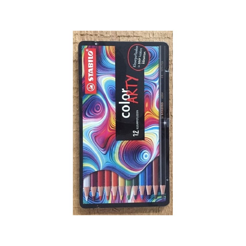 Stabilo Color Arty 12 crayons de couleur en boîte