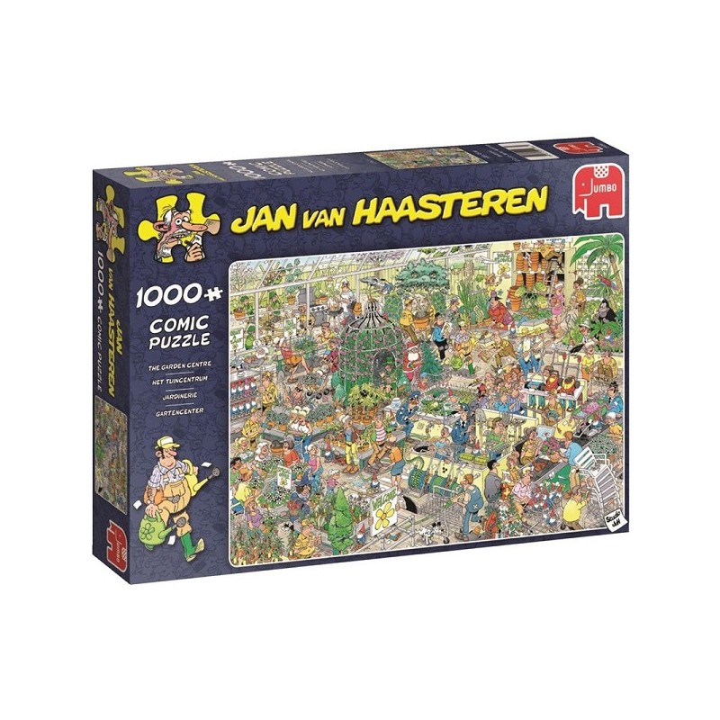 Puzzle Jumbo Jan van Haasteren la jardinerie 1000 pièces