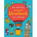 Deltas Het superleuke jongens kleurboek voor onderweg