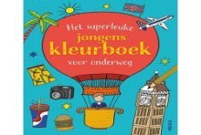 Deltas Het superleuke jongens kleurboek voor onderweg