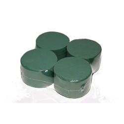 Basic Cilinder Steekschuim set a 4 stuks Ø8x5cm