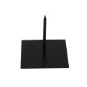 Socle en fer Basic 12x12x12cm Noir