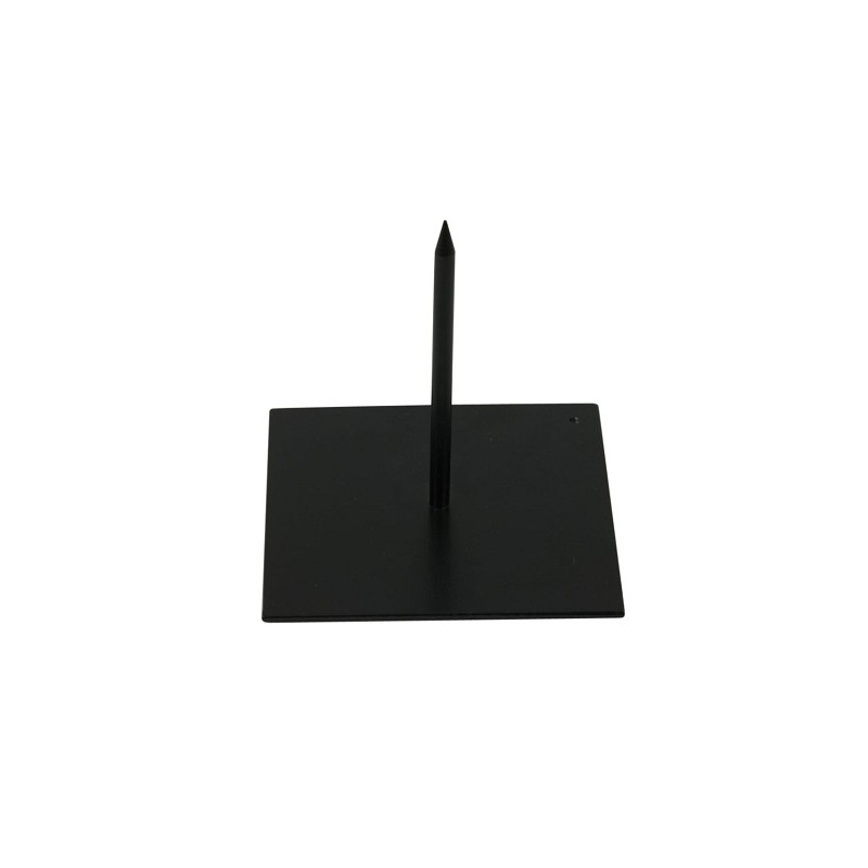 Socle en fer Basic 12x12x12cm Noir