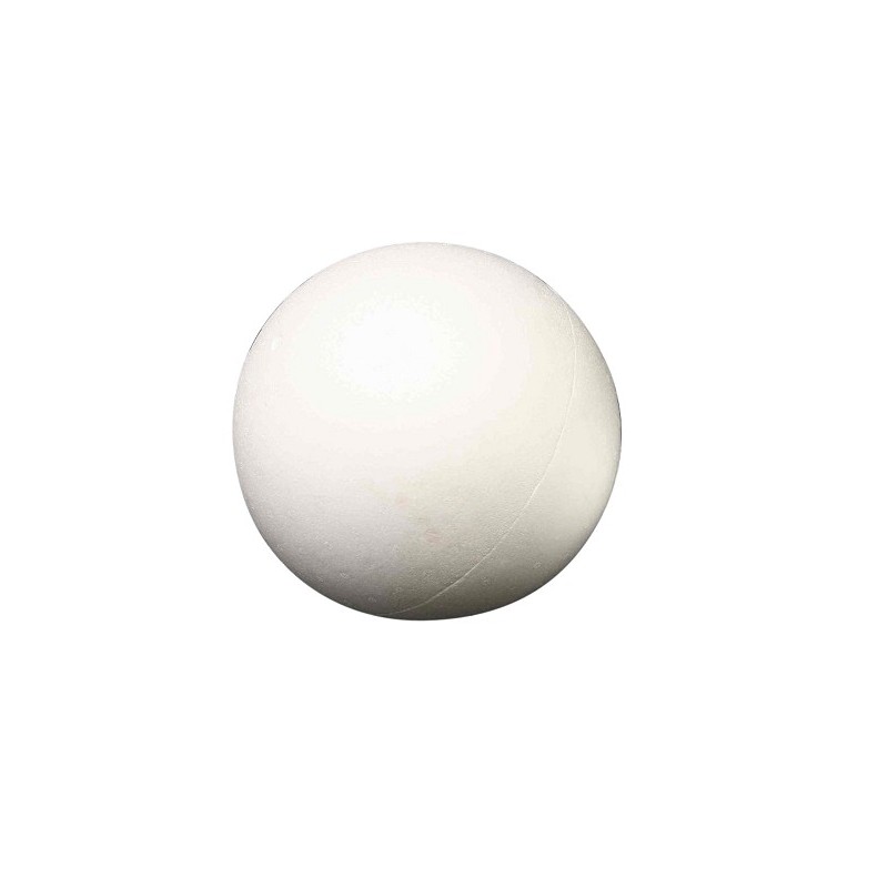 Boule de polystyrène Basic en 2 parties Ø15cm