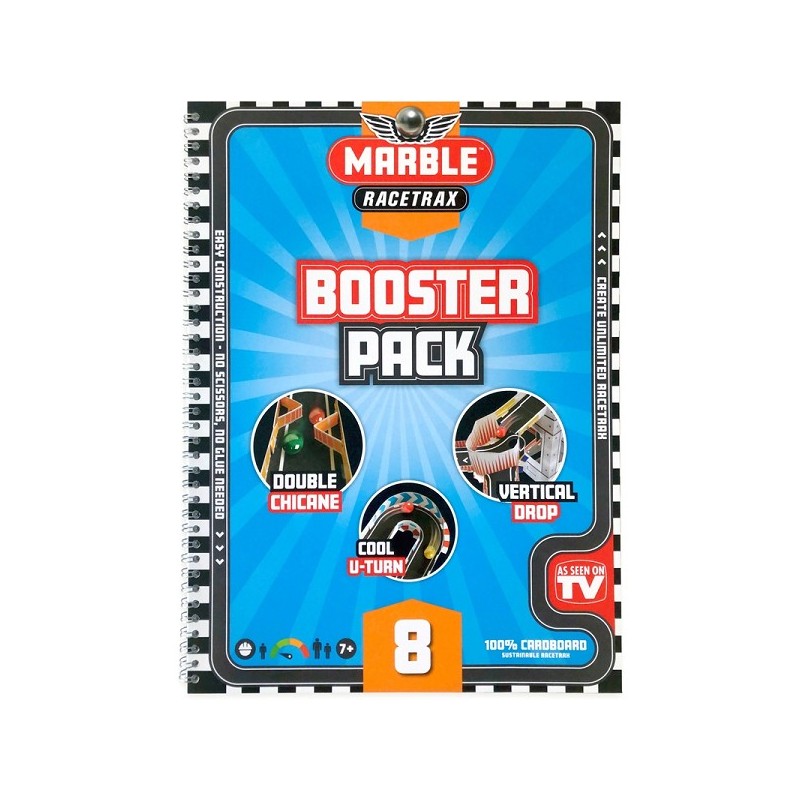 Marble Racetrax Knikkerbaan Boosterpack Uitbreiding 8 Sheets