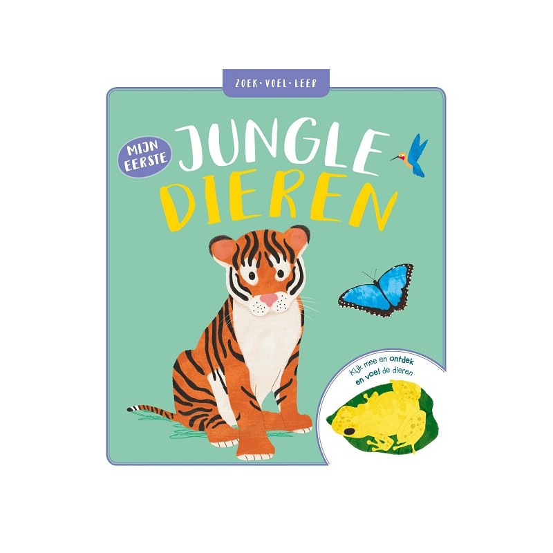 Rebo Jungledieren - zoek, voel, leer