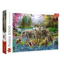 Puzzle 1000 pièces - Rencontre des loups