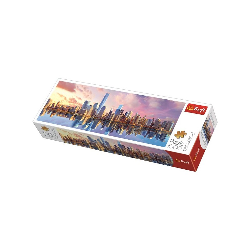 Puzzel 1000 stuks Panorama - Manhattan