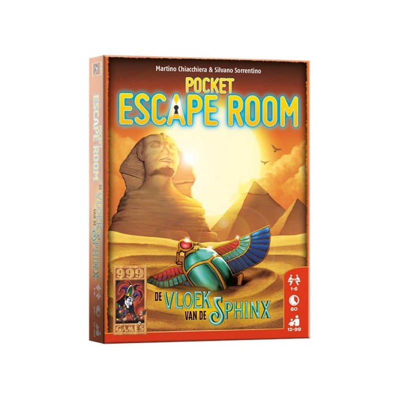 999 Games De vloek van de Sphinx escape room