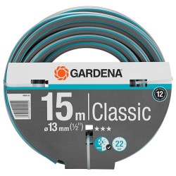 Gardena Tuyau d'arrosage classique 13 mm 1/2 pouce 15 m