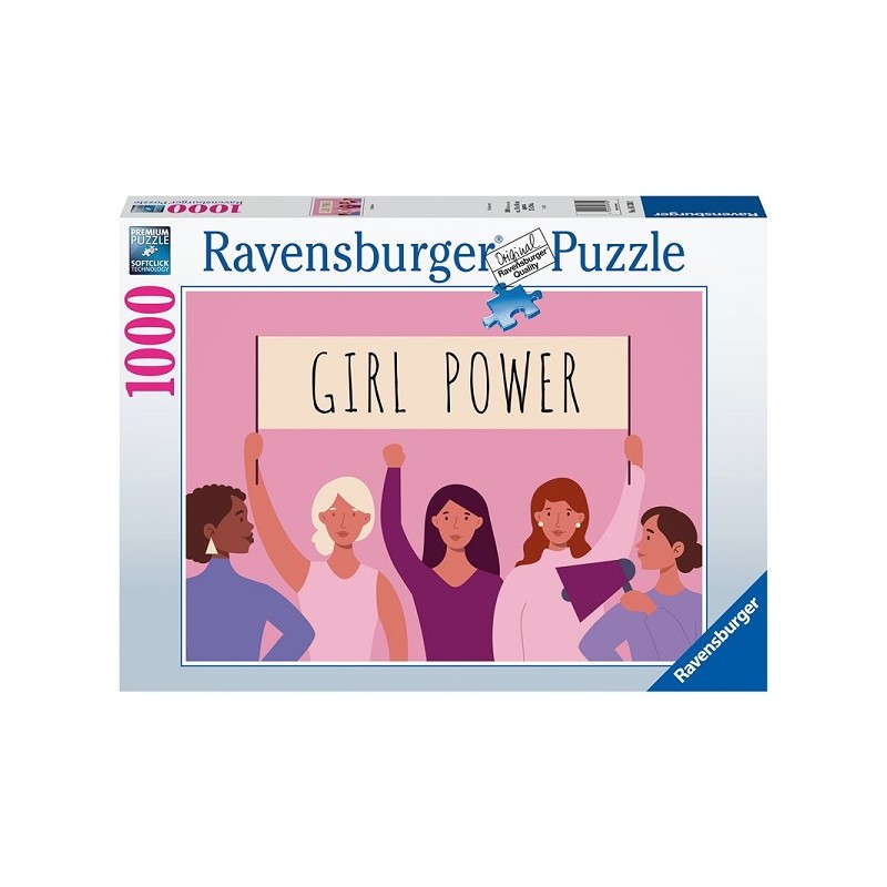 Ravensburger puzzel 1000 stukjes Girl power