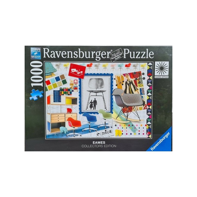 Puzzle Ravensburger 1000 pièces Eames Design Spectrum