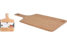 Planche à découper en bambou avec poignée 46x24x1,8cm