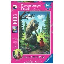 Ravensburger puzzle Le Petit Chaperon Rouge et le loup 100 pièces XXL